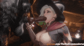 【1K/无修】新作-TheMadCommande34-Mercy's Special Halloween Deal-1K-第8张图片-萌站
