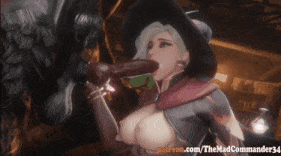 【1K/无修】新作-TheMadCommande34-Mercy's Special Halloween Deal-1K-第9张图片-萌站