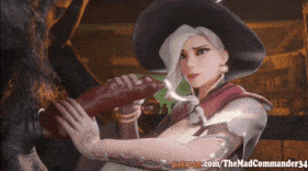 【1K/无修】新作-TheMadCommande34-Mercy's Special Halloween Deal-1K-第10张图片-萌站