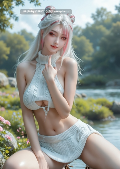 【图包】梵岚 氪金玩家 - 小橙 63p   梵岚大佬偏素写真，全篇最烧的妹妹小橙，淫纹印额头第一人~（偏素）-第4张图片-萌站