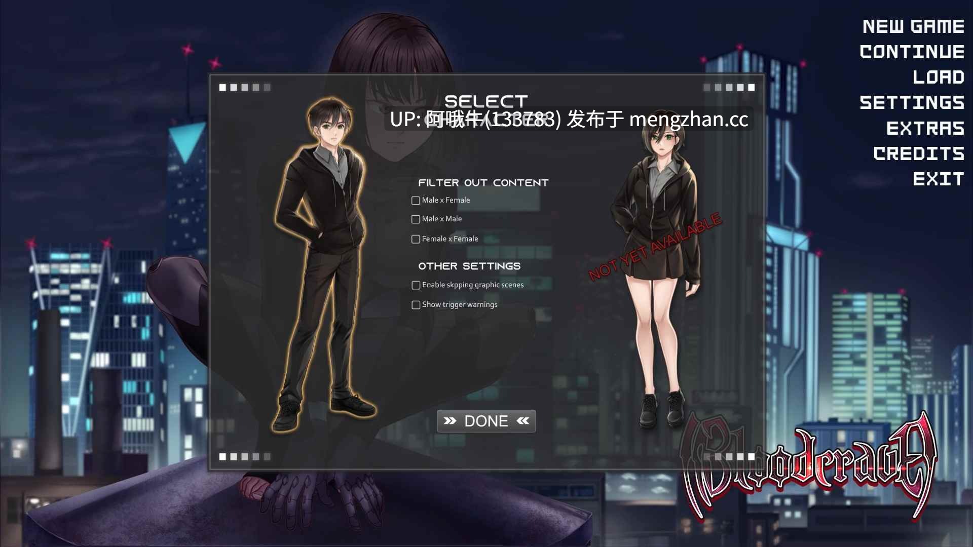 【日系/SLG/腐败/科幻/PC/机翻】血渴 Bloodcrave [Demo v0.2.2] [Blue Fiend Studios] [8.98G]【序号5718】