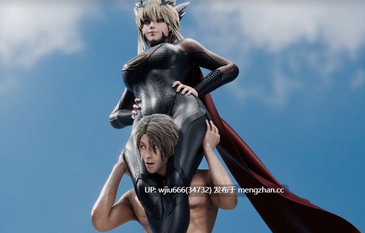 【3D动画】Magikal3D大佬作品：Supergirl Scene Dark Version 4K【度盘/1.6GB】-第2张图片-萌站
