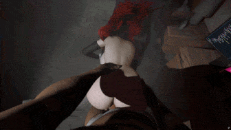 [3D动画/VAM] fengying：女主播2V 性感黑丝御姐后入爆肏中出 [3.5G]