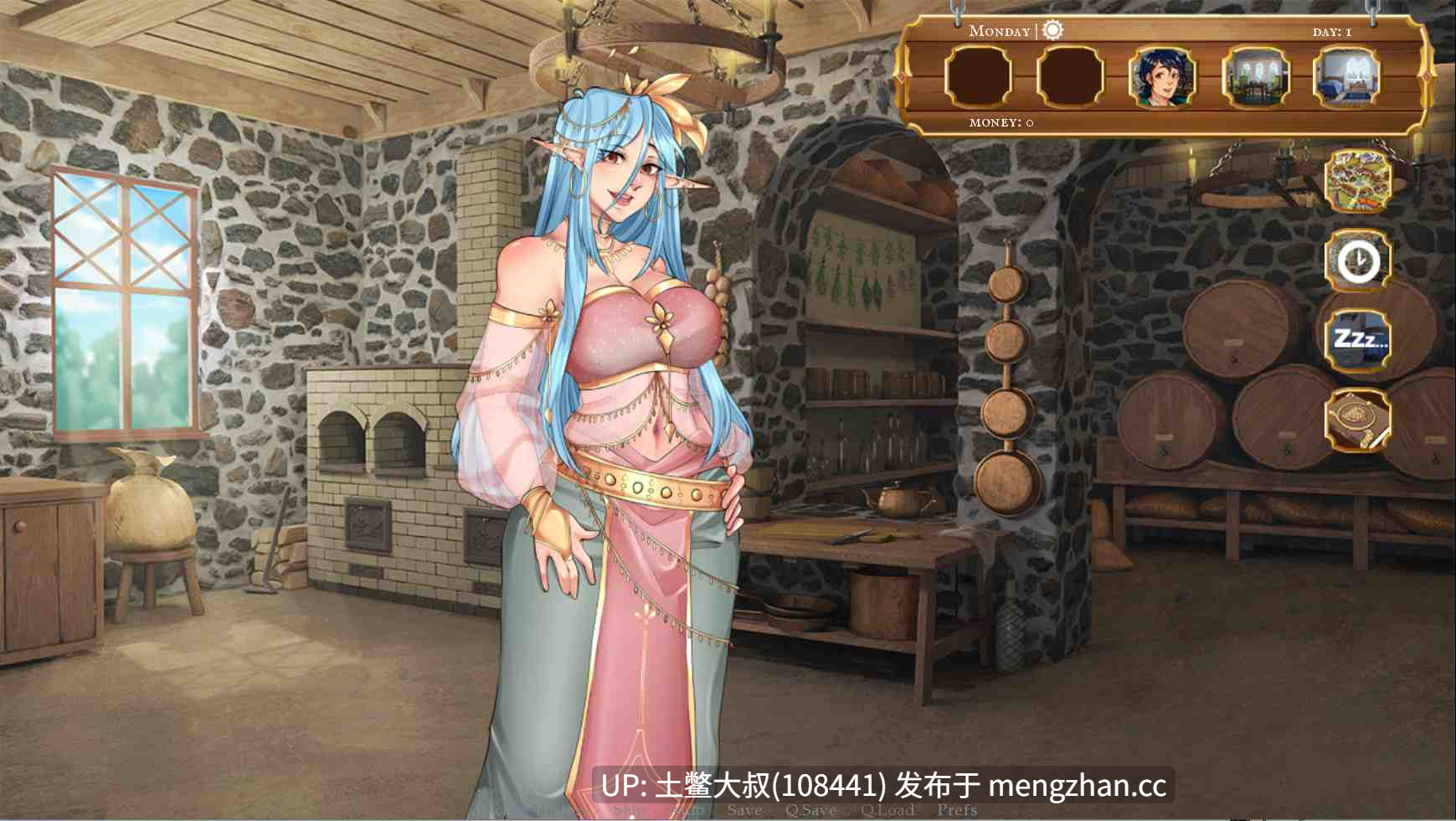 【2D日式SLG 冒险 探索 腐败 奇幻 futa 机翻】跨界 Cross Worlds [v0.36] 1GB-第4张图片-萌站
