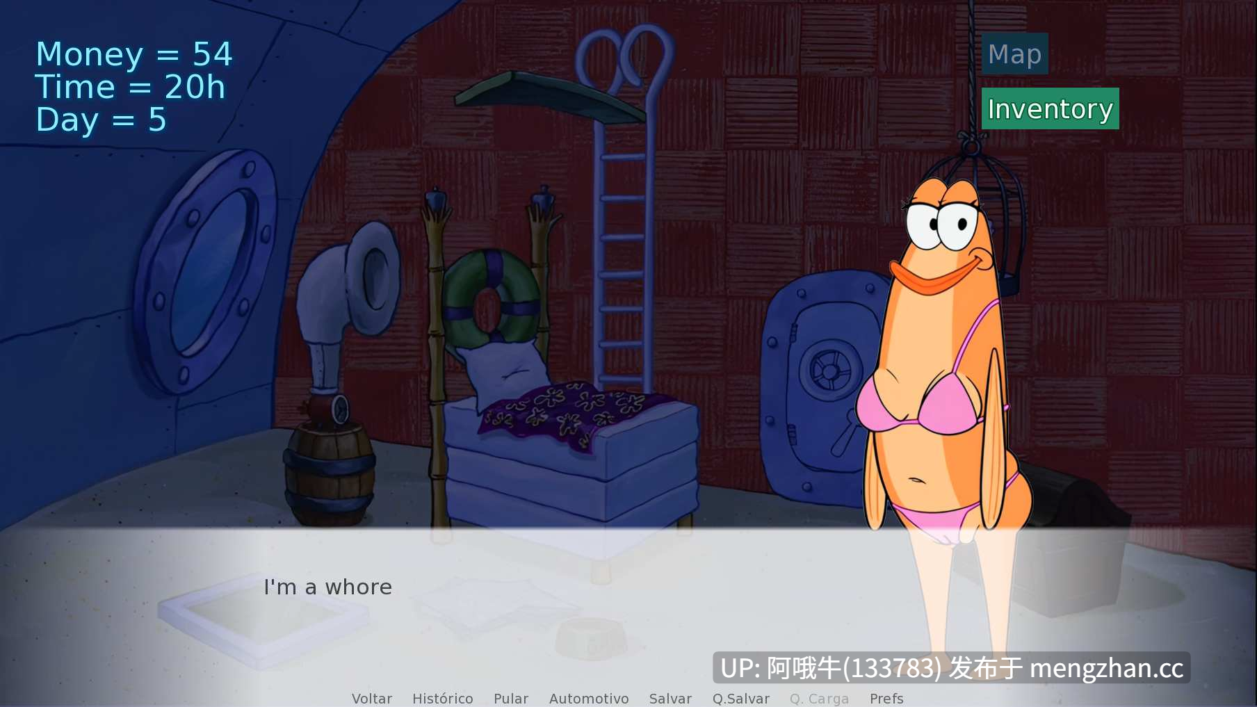 【SLG/同人/猎奇/PC/机翻】比奇堡：深陷比基尼海滩 Spornbob Deep in Bikini Bottom [v0.0.10 Public] 【502M】【序号5731】-第7张图片-萌站