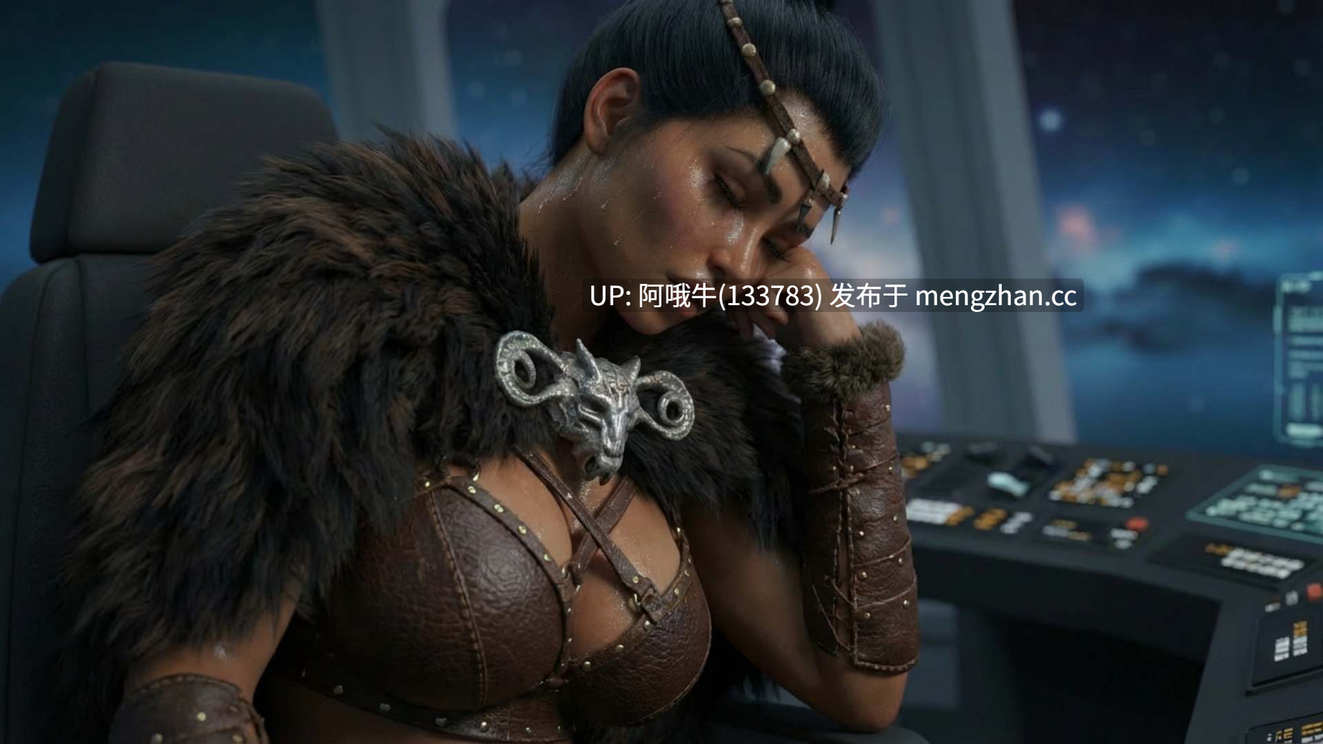 【3D/AICG/SLG/PC/机翻/萌站内植】太空中的熟女 MILF in Space [v0.2] [896M]【序号5748】-第6张图片-萌站
