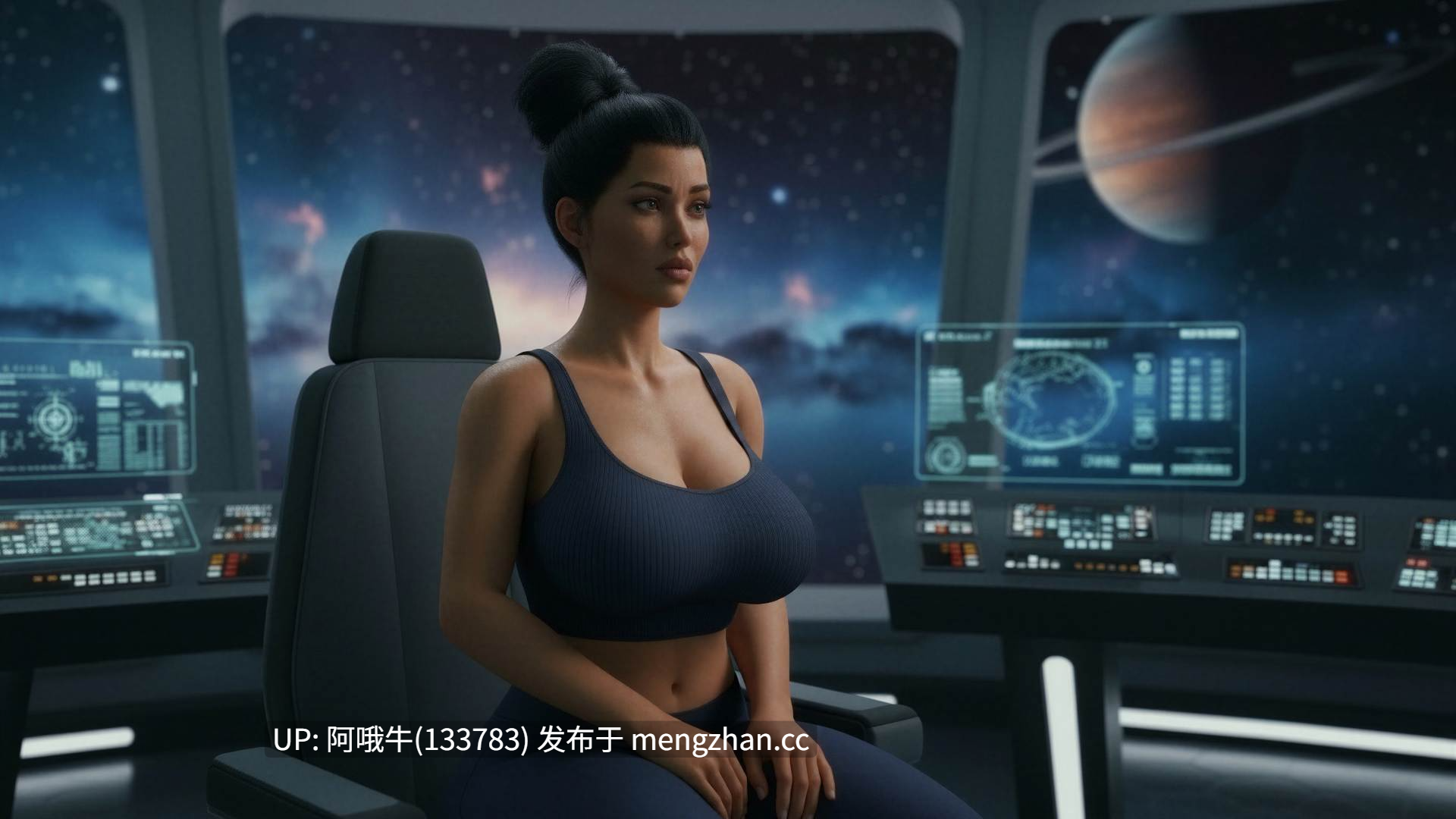 【3D/AICG/SLG/PC/机翻/萌站内植】太空中的熟女 MILF in Space [v0.2] [896M]【序号5748】-第14张图片-萌站