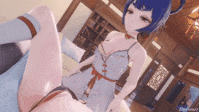 【1K/无修/无水印】新作-[Pinksama]-ANL-胡桃+香绫-PGW WiP 6d-1K-第3张图片-萌站