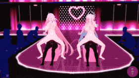 新作-爱莉希雅＆昔涟【PiNK CAT】Ver_Sex Dance