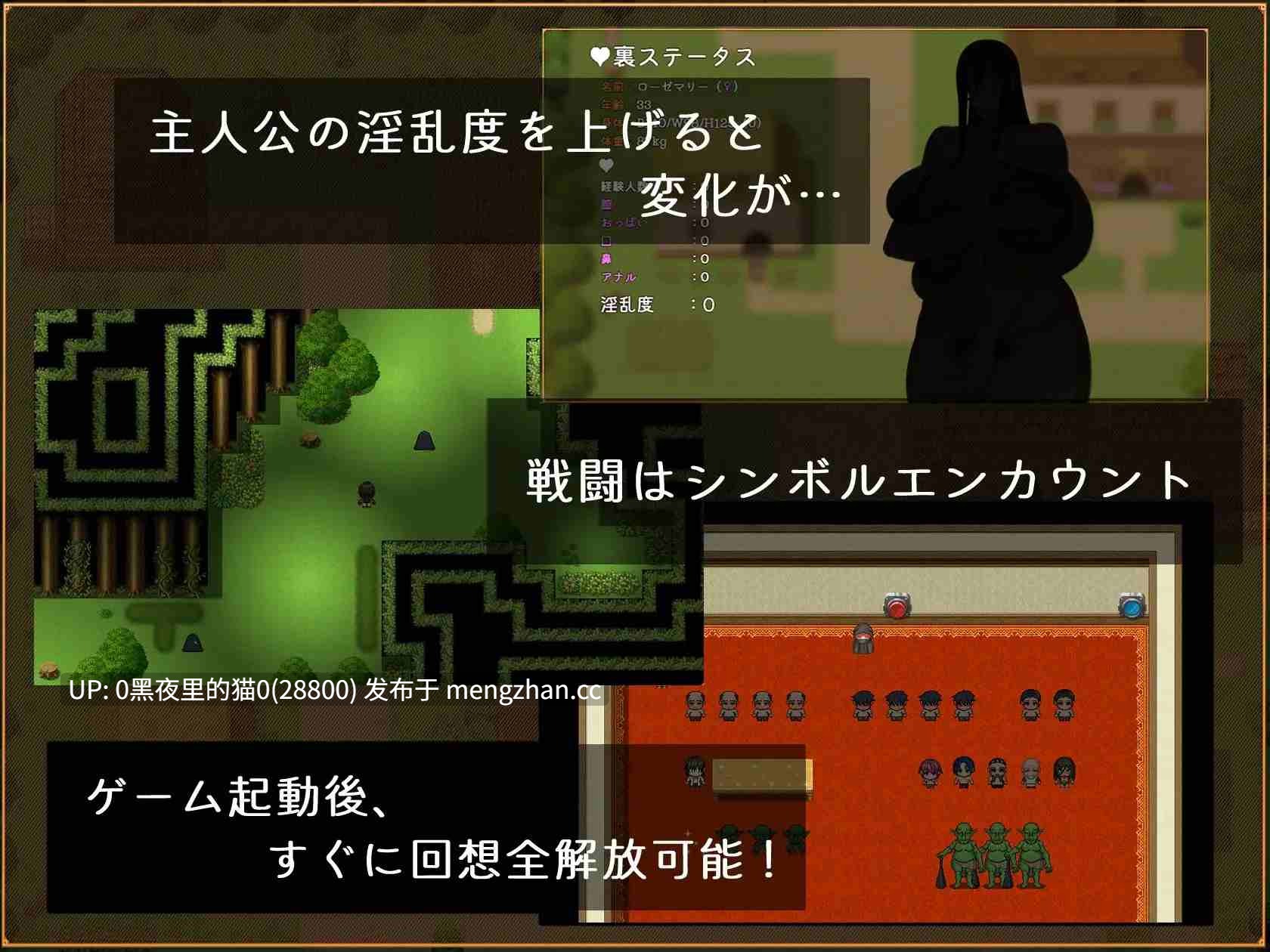 【PC/RPG/AI汉化/存档】罗丝玛丽的受难 ローゼマリーの受難-第4张图片-萌站