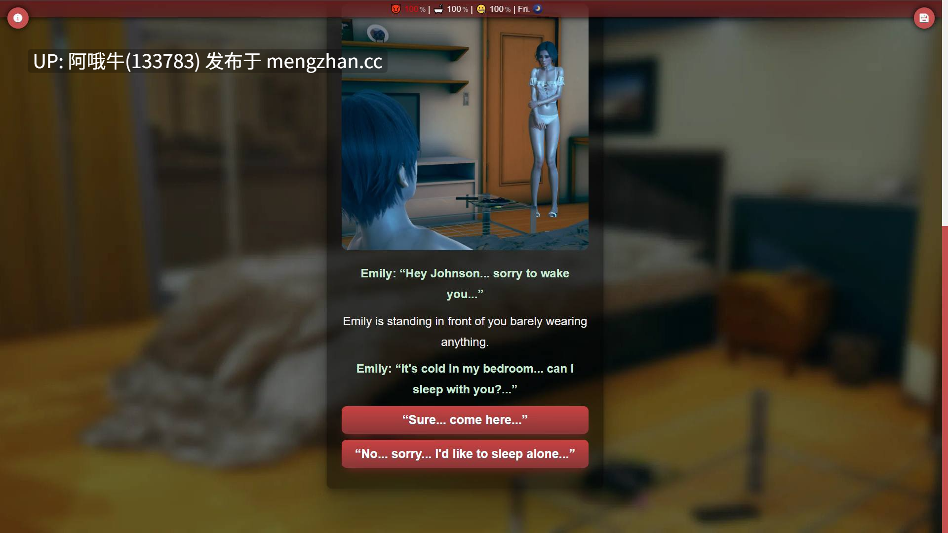 【3D/动态/SLG/官中/PChtml浏览器/安卓】被囚禁且饥渴 Confined and Horny [v0.24.2] [2.78G]【序号5759】-第4张图片-萌站