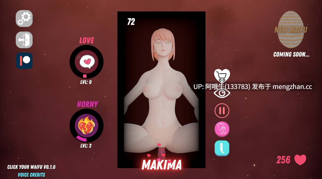 【2D/点击/SLG/PC/安卓/生肉】点击你的老婆！ Click Your Waifu! [v0.1.1] 【1.15G】【序号5763】-第3张图片-萌站