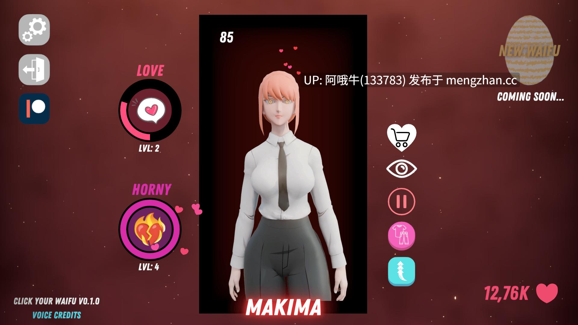 【2D/点击/SLG/PC/安卓/生肉】点击你的老婆！ Click Your Waifu! [v0.1.1] 【1.15G】【序号5763】-第5张图片-萌站