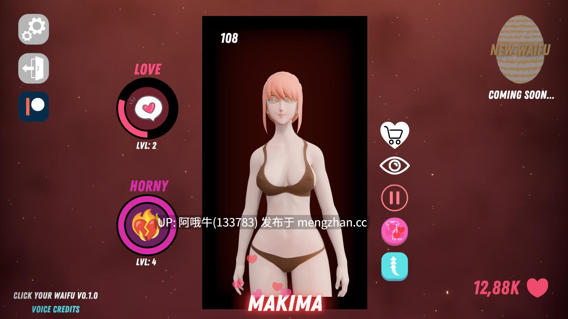【2D/点击/SLG/PC/安卓/生肉】点击你的老婆！ Click Your Waifu! [v0.1.1] 【1.15G】【序号5763】-第6张图片-萌站