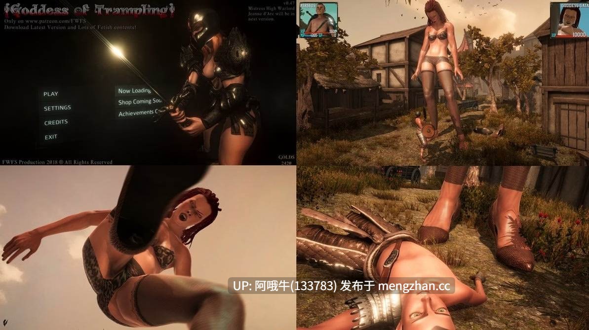 【3D/ACT/全动态/PC/机翻】践踏女神2 Goddess of Trampling 2 [v2.7] [FWFS] [13.4G]【序号5769】-第3张图片-萌站