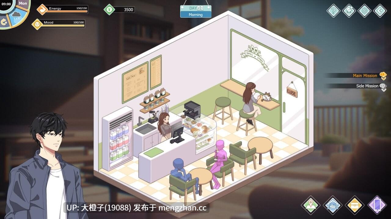 [SLG步兵官中][Reborn Entertainment] 爱与生活：幸福学生 V2.0.4 [5.33G]-第4张图片-萌站