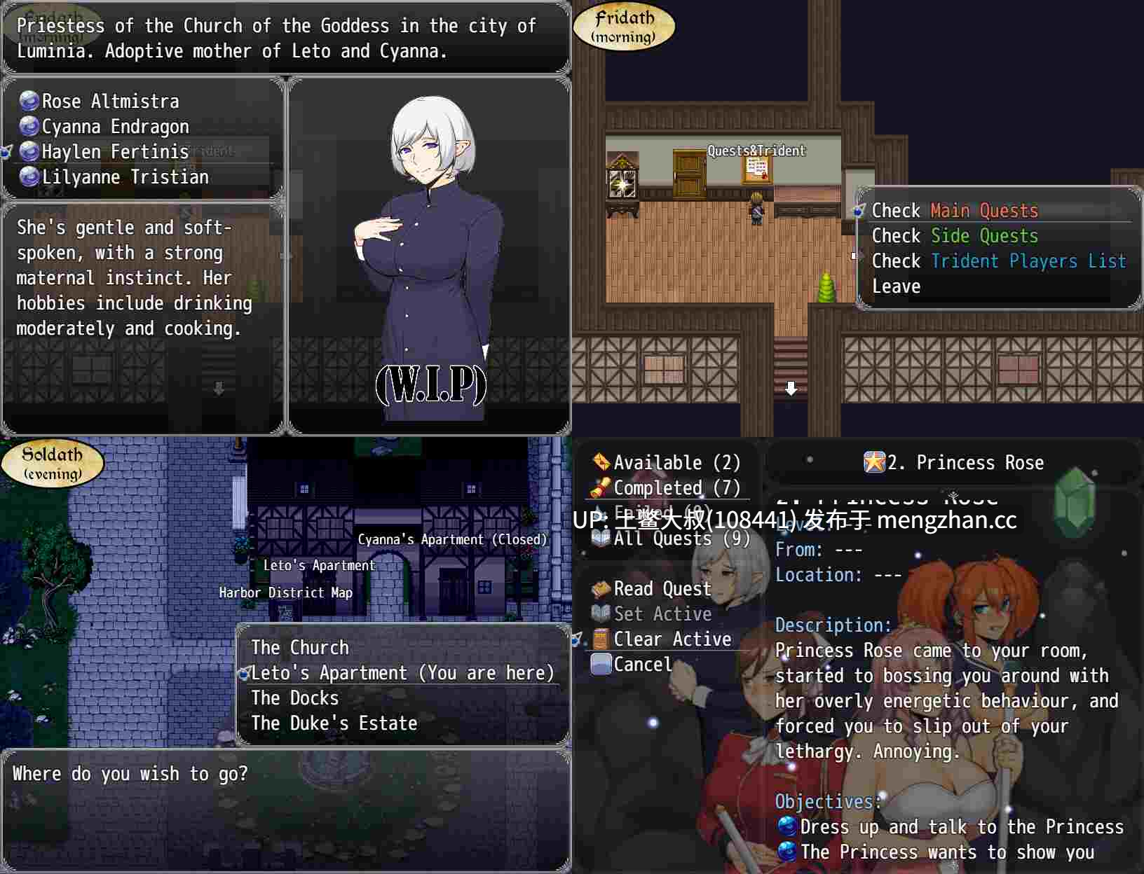 【2D日式RPG 腐败 动态 奇幻 机翻】亨特利亚编年史第三章：和平守护者 Henteria Chronicles Ch. 3 The Peacekeepers [P2 Update 23 v5 Fix1]-第5张图片-萌站