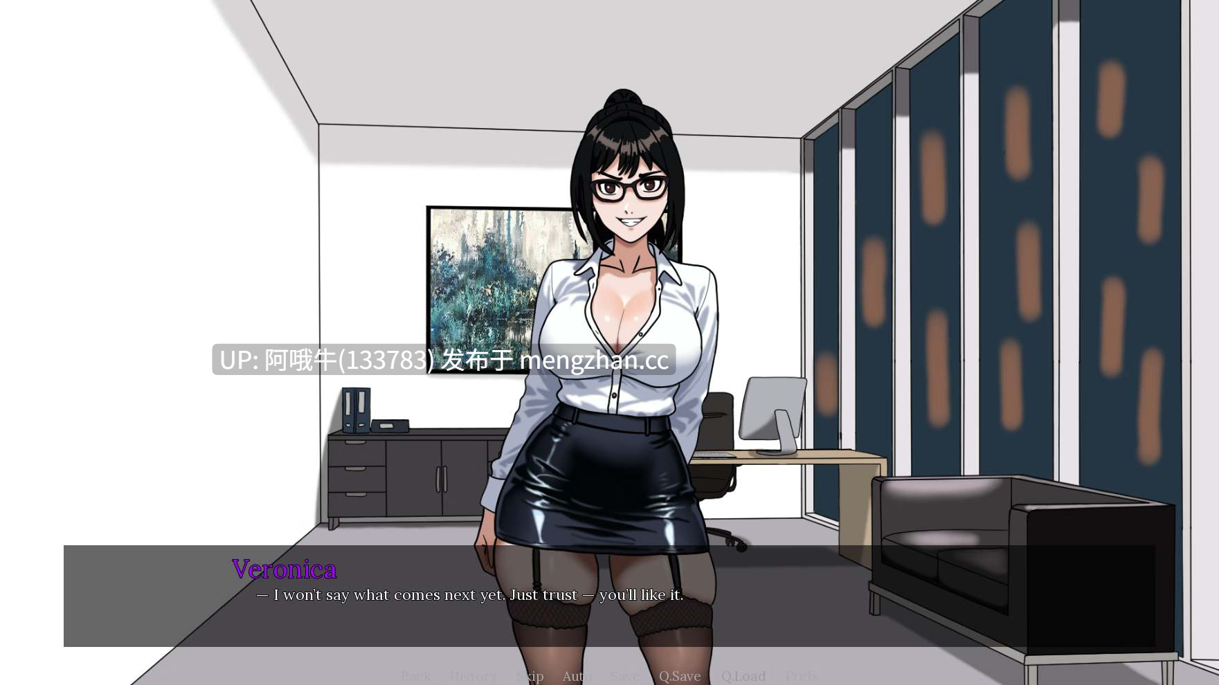 【2D/女性主导/SLG/贞笼/PC/机翻/萌站内植】我的女王主导老板 My Femdom Boss [Chapter 2] 【120M】【序号5804】-第6张图片-萌站