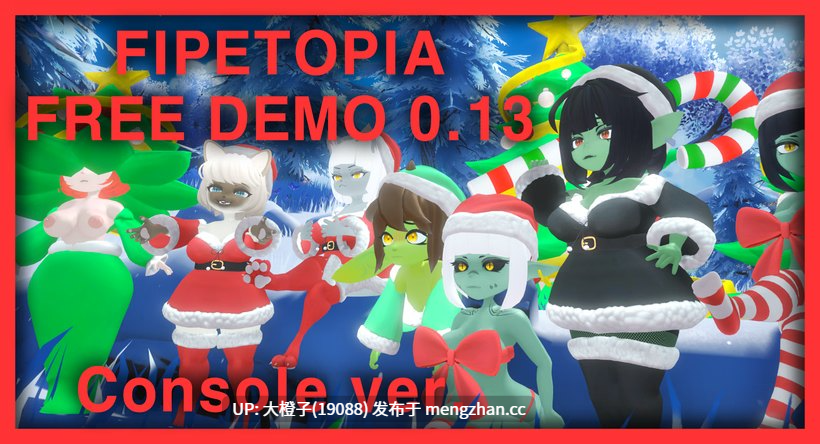 [3D动态步兵生肉PC福瑞]H版幻兽帕鲁同人Fipetopia 0.13.1 圣诞特别版 [2.34G]-第14张图片-萌站