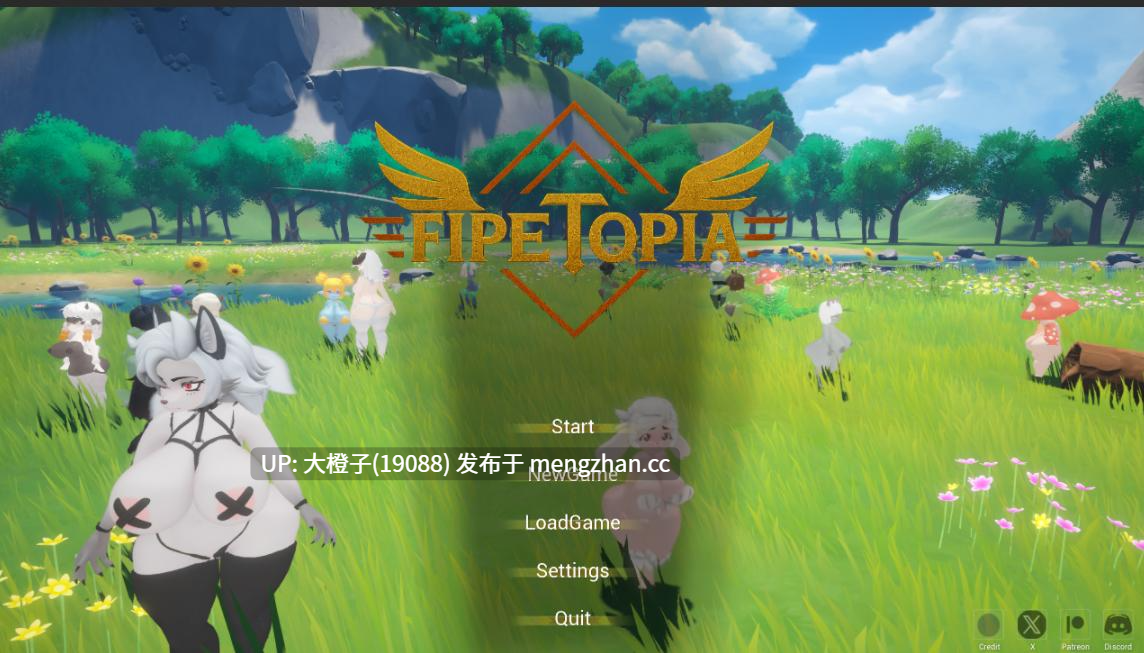 [3D动态步兵生肉PC福瑞]H版幻兽帕鲁同人Fipetopia 0.13.1 圣诞特别版 [2.34G]-第20张图片-萌站