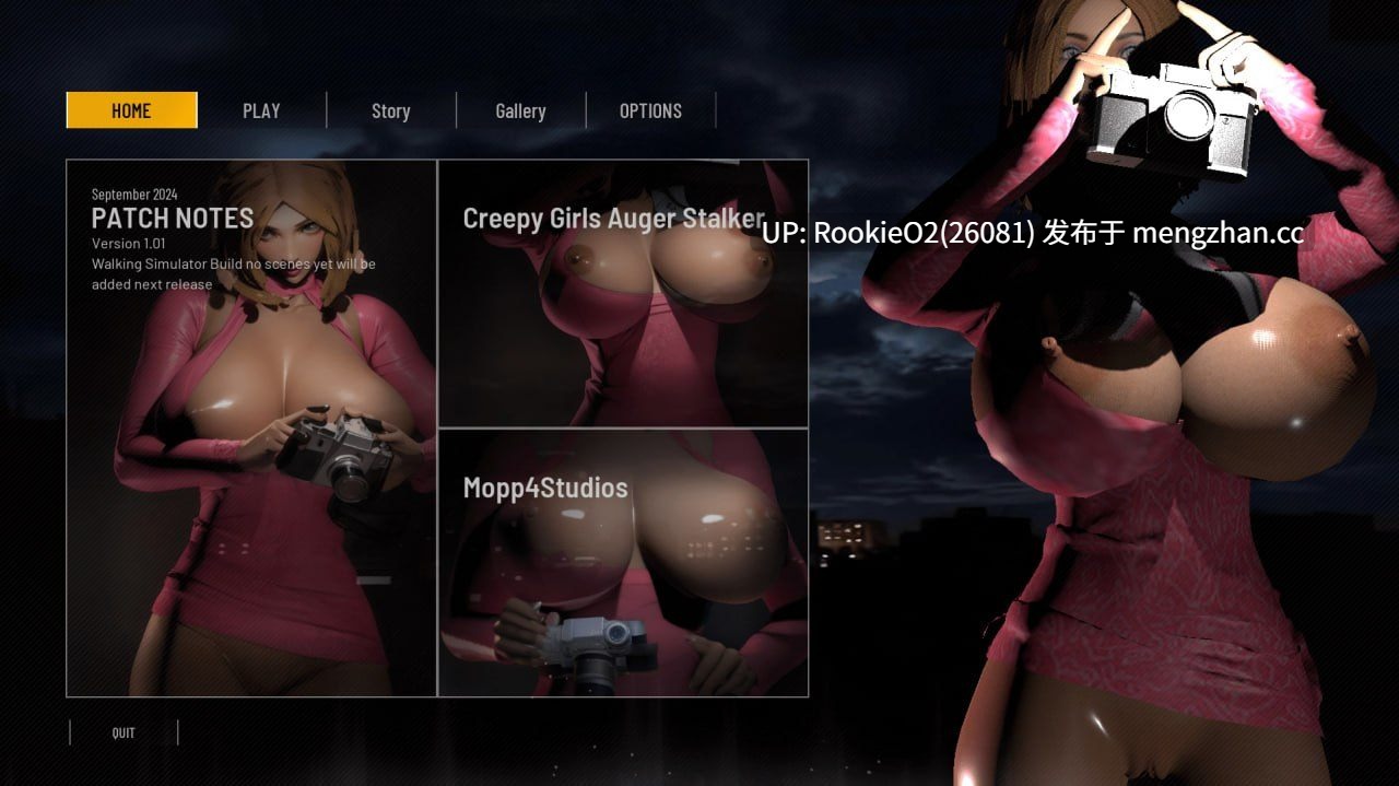 【SLG/生肉/3D/PC】阴森少女奥格潜行者 / Creepy Girls Auger Stalker v1.01 英文生肉版【2.34G】-第4张图片-萌站