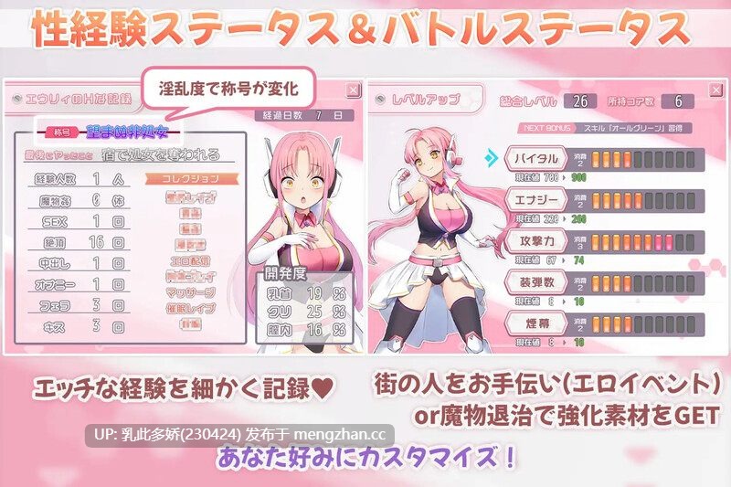 19[日式RPGAI汉化PC] 诺特·色情精灵·尤莉！ のっと・せくさろいど・エウリィ!  AI汉化版 [1.70G]-第2张图片-萌站