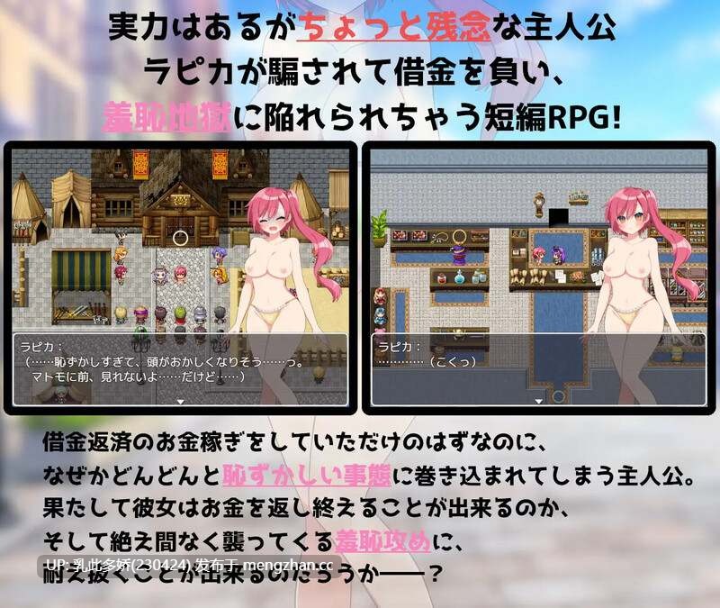 26[日式RPGAI汉化] 借债冒险者拉皮卡 借金冒険者ラピカ 内嵌AI汉化版 [300M]
