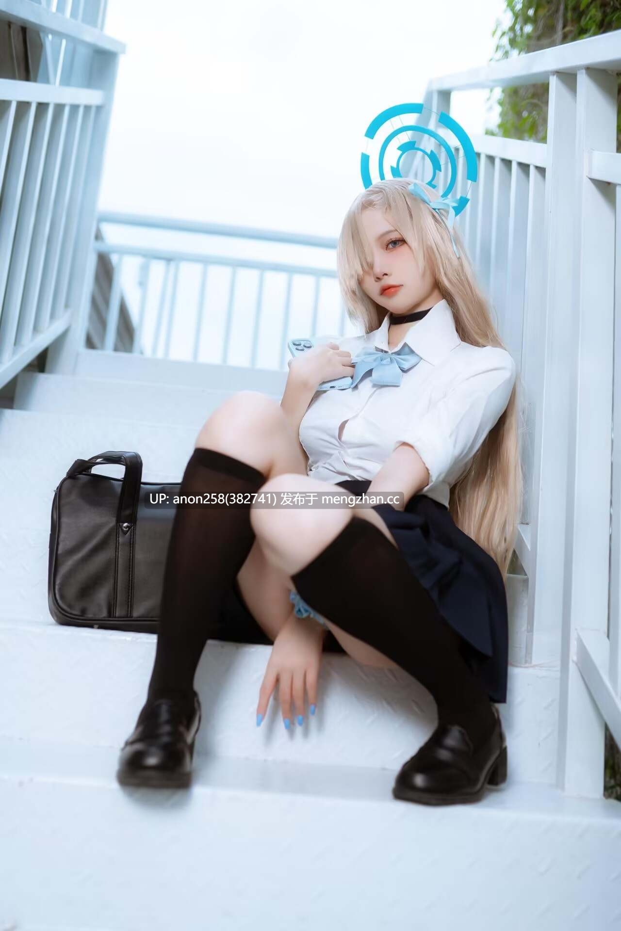 二佐Nisa - 蔚蓝档案 一之濑明日奈 JK制服 [23P 265M][度盘]-第2张图片-萌站