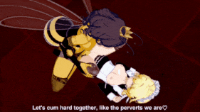 新作-Lumine gets impregnated by futa queen Bee Jasmine