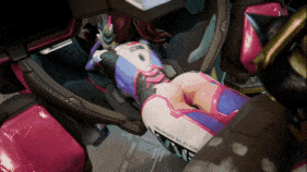 新作-QOC-D.VA Mech-Stuck animation 2k-第5张图片-萌站