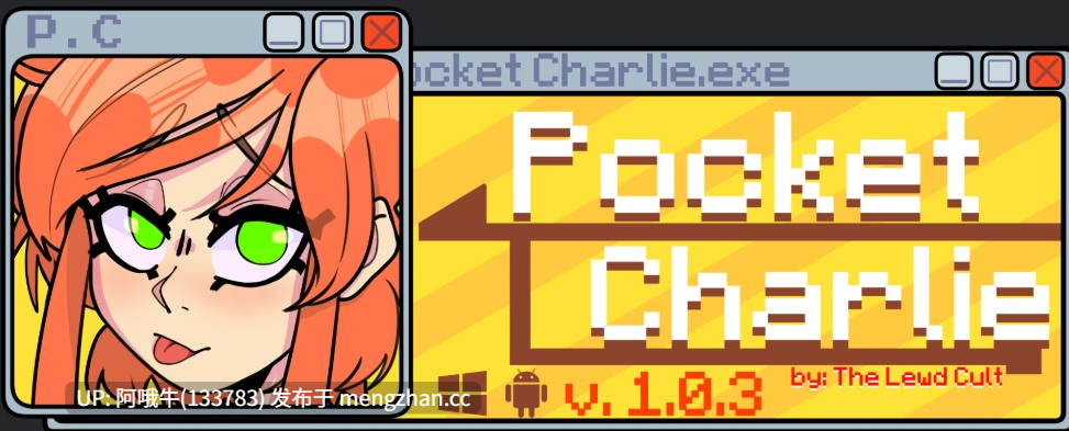 【2D/SLG/调教/PC/安卓/动态/生肉】口袋查理 Pocket Charlie [v1.0.3]【927M】【序号5823】