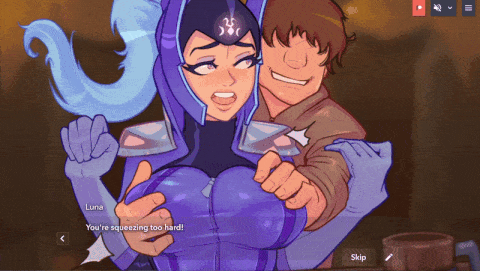[SLG生肉动态步兵]酒馆里的露娜 Luna in the Tavern Animated v0.3[800M]-第4张图片-萌站