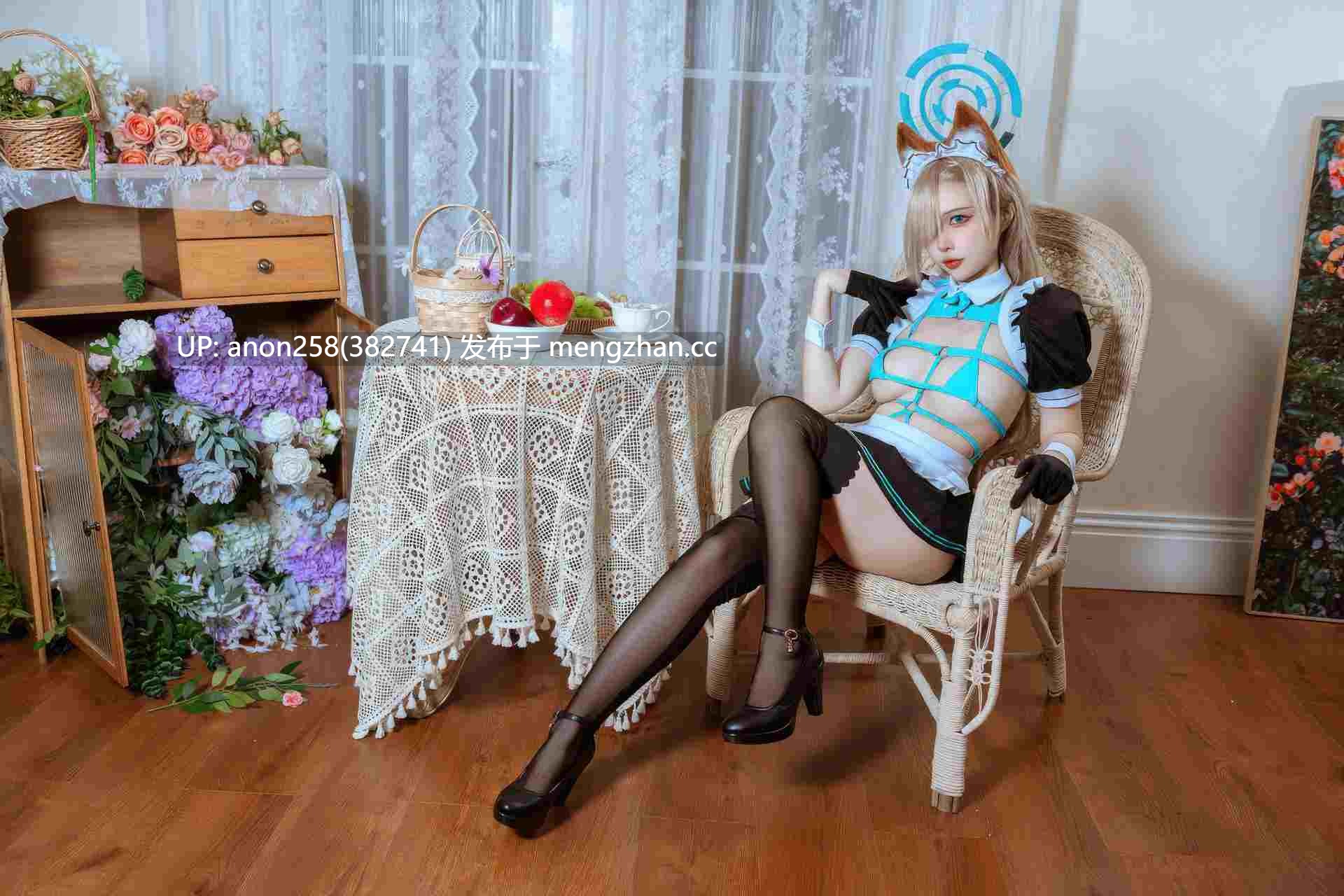 二佐Nisa - 蔚蓝档案 明日奈女仆＆明日奈猫耳女仆 [69P 697MB][度盘]-第3张图片-萌站