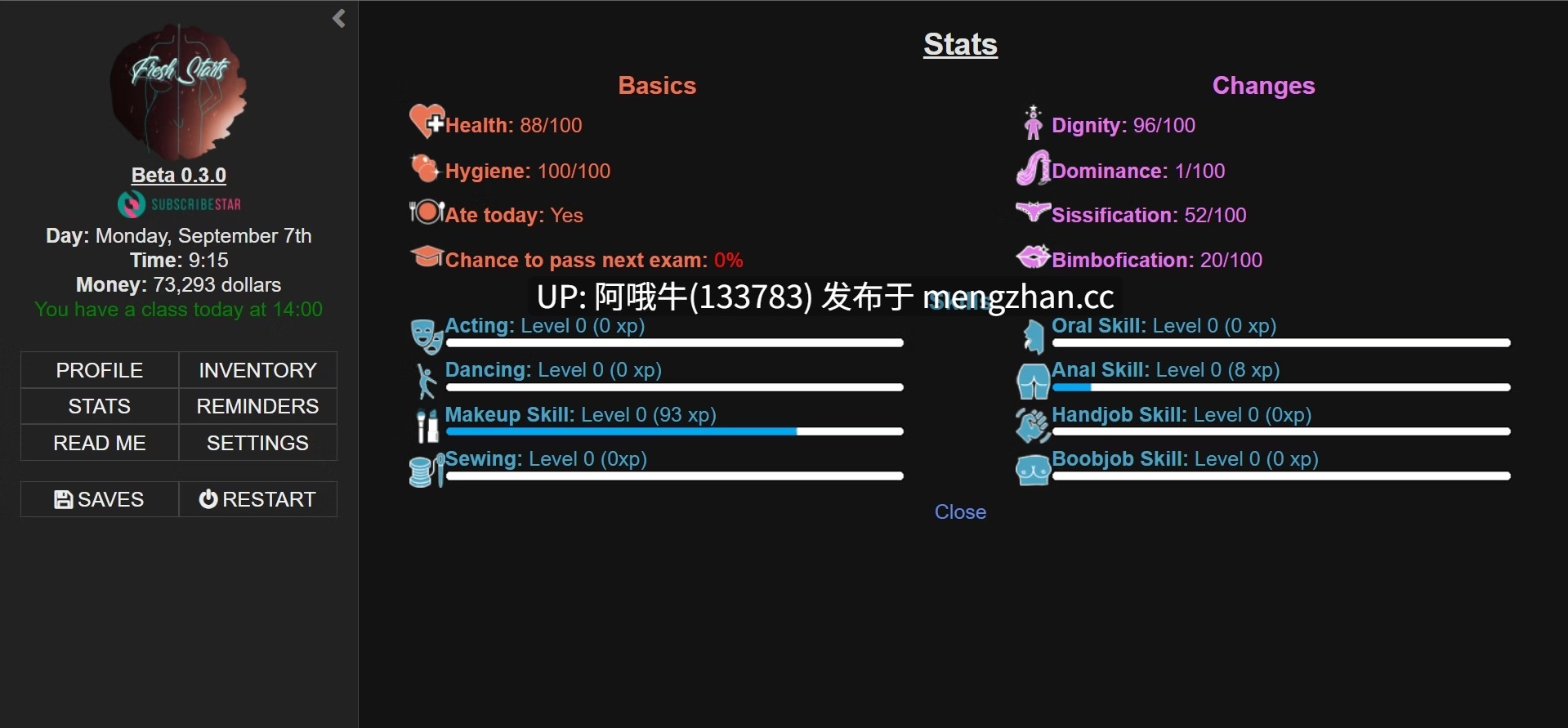 【html浏览器机翻/文字视觉小说/PC】新开始 Fresh Starts [v0.9.2] 【155M】【序号5896】-第2张图片-萌站