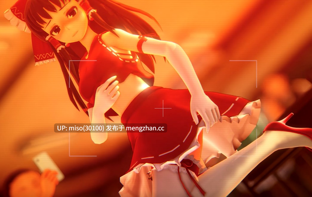 18.Sanae & Reimu School Photoshoot (Sexdance Remake) - Persecution Complex Cellphone Girl _ 被害妄想携帯女子 []-第2张图片-萌站