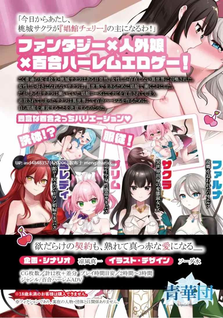 欢迎光临女同性恋妓院！ レズ娼馆へようこそ！【ADV+后宫+女同+百合+汉化+1.72G】-第7张图片-萌站