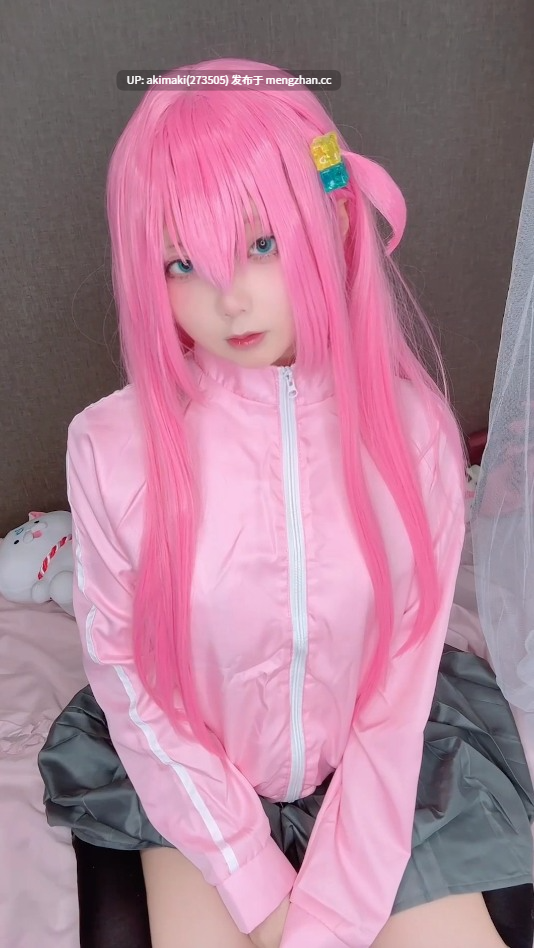 极品cos嫩妹 CHUCHU（Nagomitei） 孤独摇滚 波奇 Cosplay 
