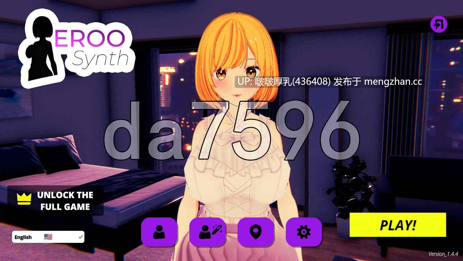 【新作】[SLG/3D/官中/动态/PC] 艾若合成器 Eroo Synth v1.4.4 Demo 
