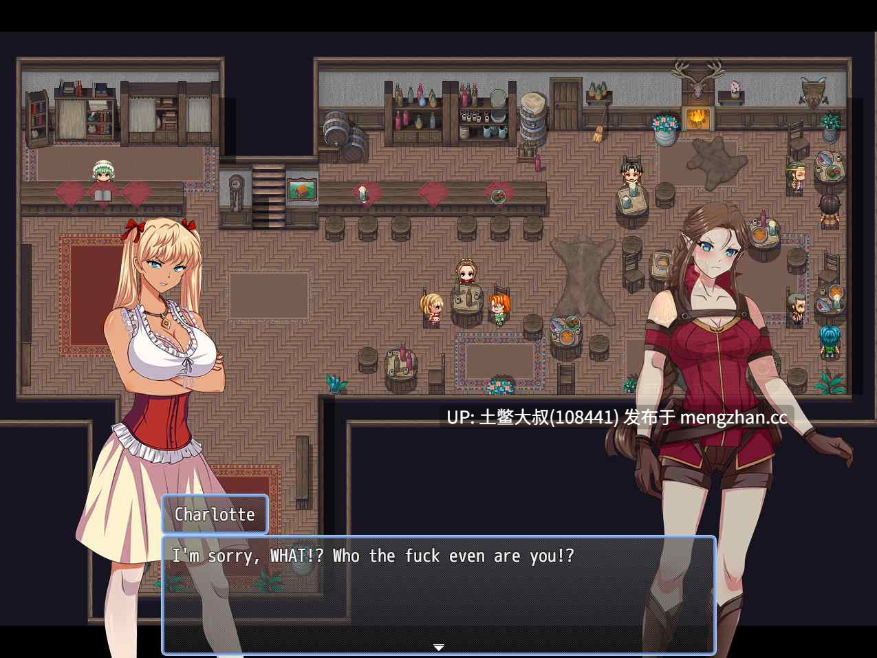 【2D日式RPG 动态 沙盒 腐败 奇幻 机翻】堕落烙印 Branded to Fall [v0.4] 1.6GB