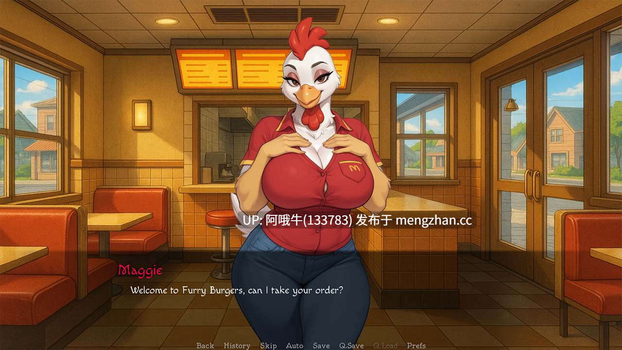 【2D/毛茸茸/SLG/扶她/PC机翻/安卓生肉】毛茸茸镇 Furry Town [v0.5] [lewdbits] 【733M】【序号5918】-第3张图片-萌站