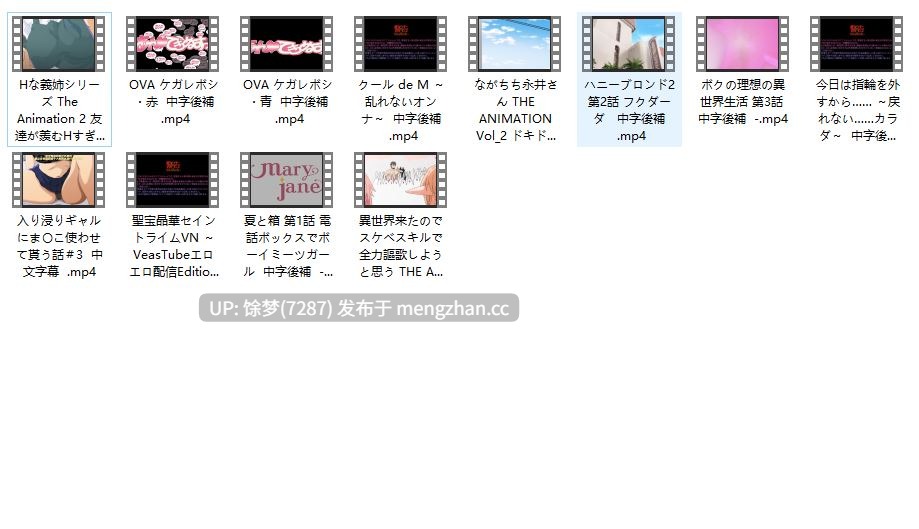 2025/12新番12部合集 生肉 [1.35G]-第6张图片-萌站
