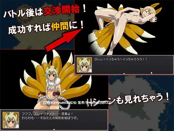 【DLsite 汉化 动画 人外娘/魔物娘 触手 奴仆 兽耳】奴隷アニメRPG～スレイヴクエスト～Ver1.3 奴隶动画RPG～奴隶任务～Ver1.3【ver1.3/RJ094526/社团名:WILD FLOWER】