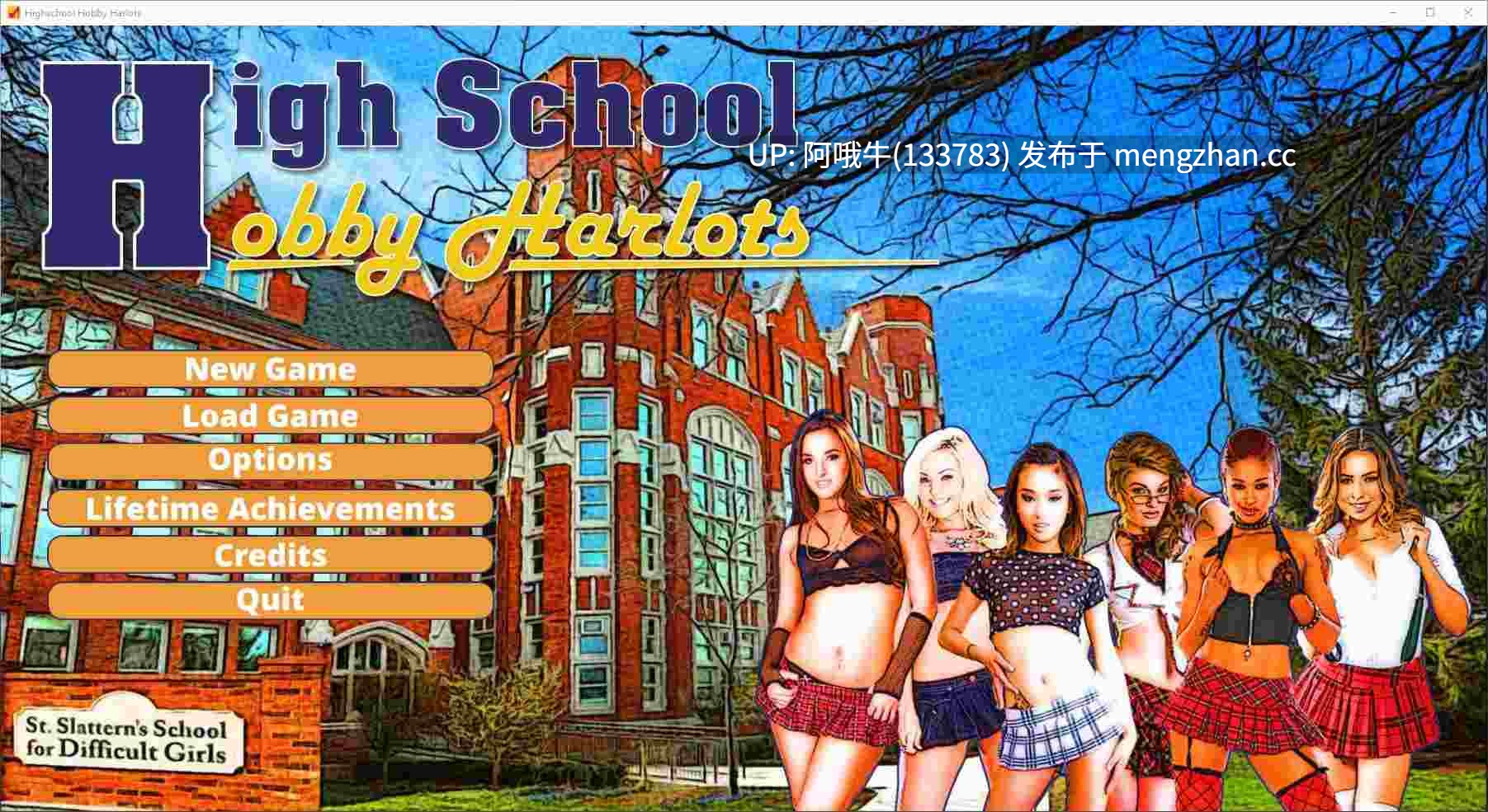 【欧美/怀孕/性玩具/抽象画风/SLG/PC/机翻】高中爱好 High School Hobby Harlots [v1.15] [1.95G]【序号5945】