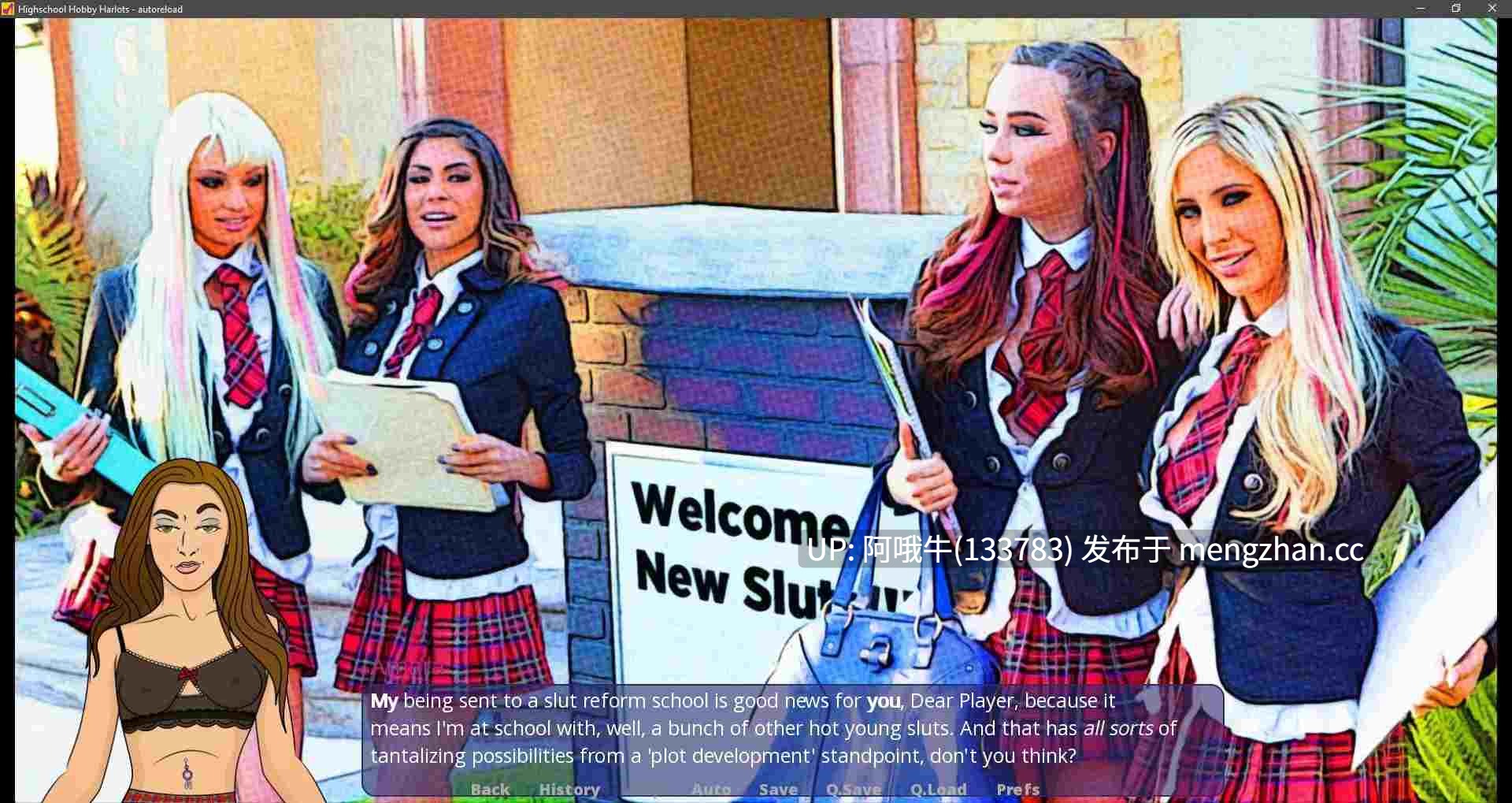 【欧美/怀孕/性玩具/抽象画风/SLG/PC/机翻】高中爱好 High School Hobby Harlots [v1.15] [1.95G]【序号5945】-第5张图片-萌站