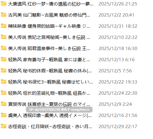 ManAI 25年12月合集 4.4G