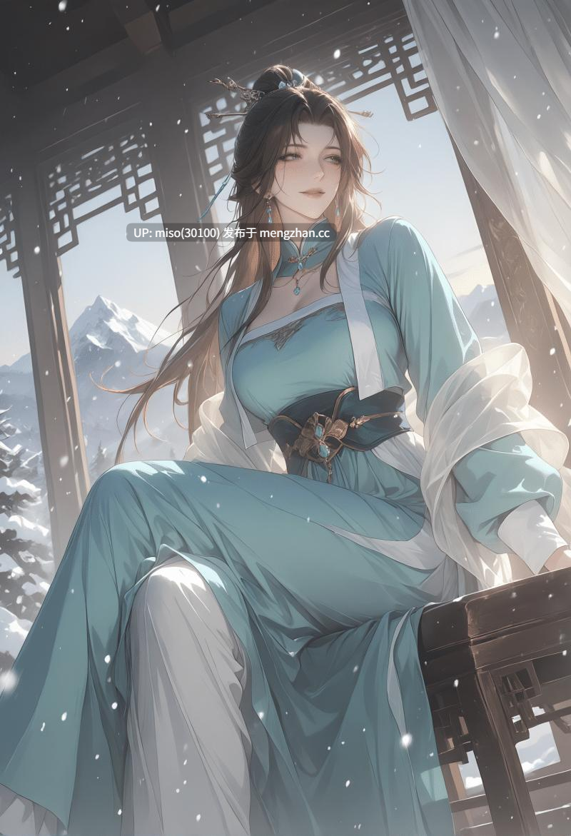 [ManAI]古风美 江东小乔之美人书~古風美 江東小喬の美人書道[AI Generated]
