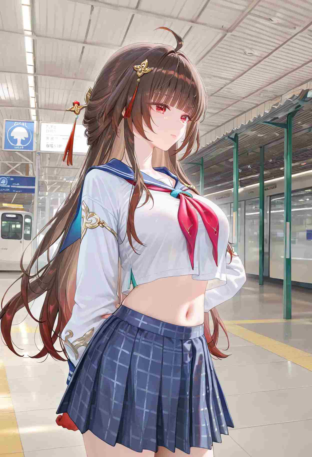 [丶黑谷雨泽]灵砂电车47p
