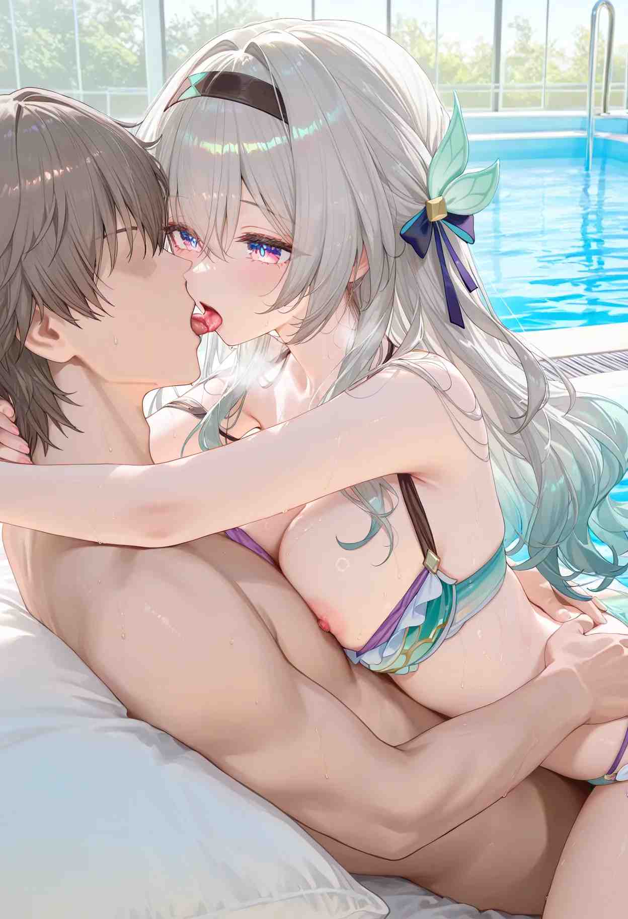 [丶黑谷雨泽]流萤泳池51p