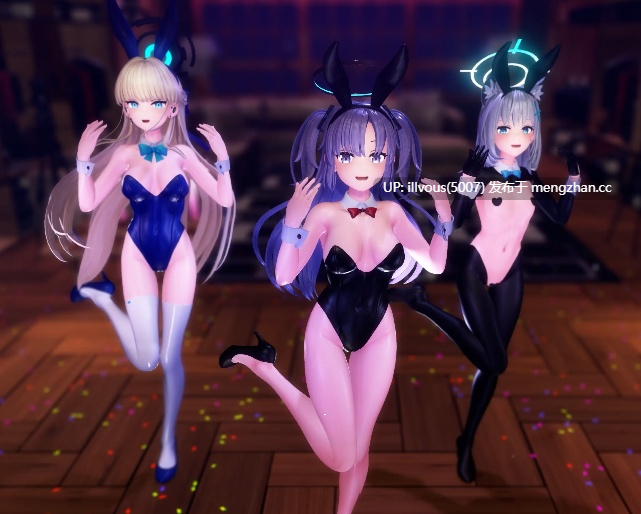 23.06 Archive Bunny x3 - Party Tonight  ◆ #Kotarou3990 | #MMD  ◆ #飞鸟马时 #砂狼白子 #优香  ◆ #纯舞  ◆ #OneDrive