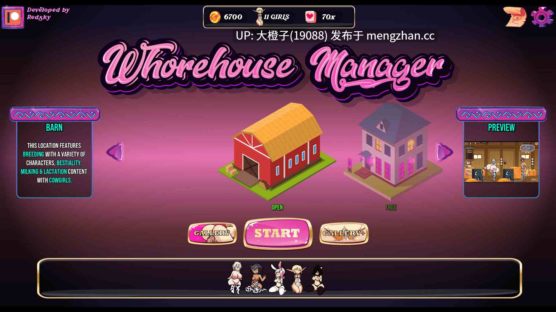 [SLG生肉步兵经营PC+安卓]妓院经理 Whorehouse Manager v1.1.0[204M]-第7张图片-萌站